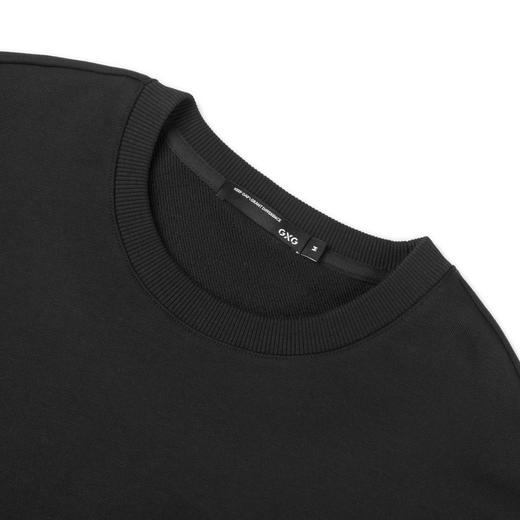 GXG男装【线条小狗】秋季时尚动物舒适纯棉圆领男式休闲卫衣K&C 商品图5