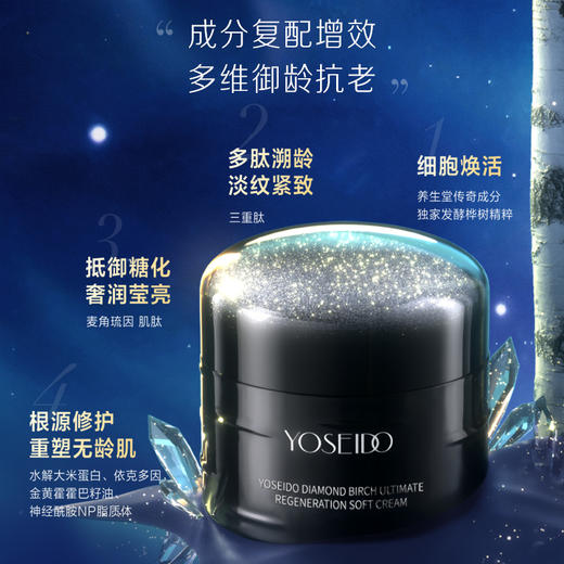 【内购】养生堂黑钻臻桦御龄精粹霜（轻盈版）30g-替换装 商品图4