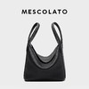 MESCOLATO 菜篮子进口togo牛皮水桶包女士上班通勤手提包 商品缩略图2
