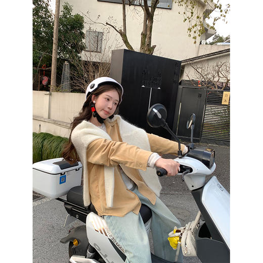 现货 春假早餐 气质氛围感 慵懒衬衫外套 商品图0