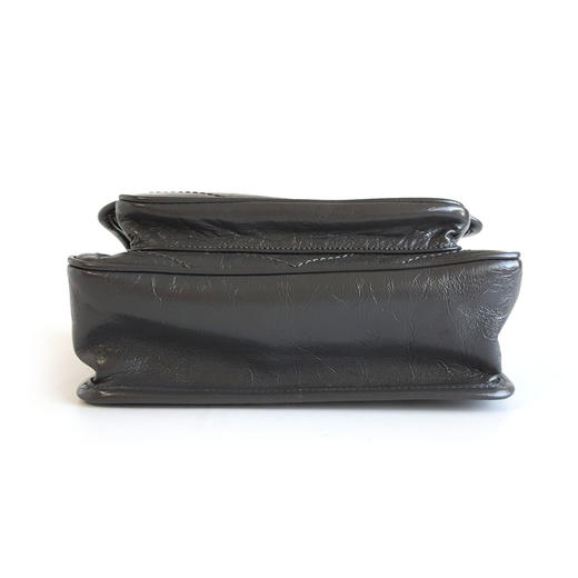 【闲置未使用】YSL圣罗兰NIKI 633160小号灰色D扣baby niki 链条包单肩斜挎包女士140126TJ03 商品图5