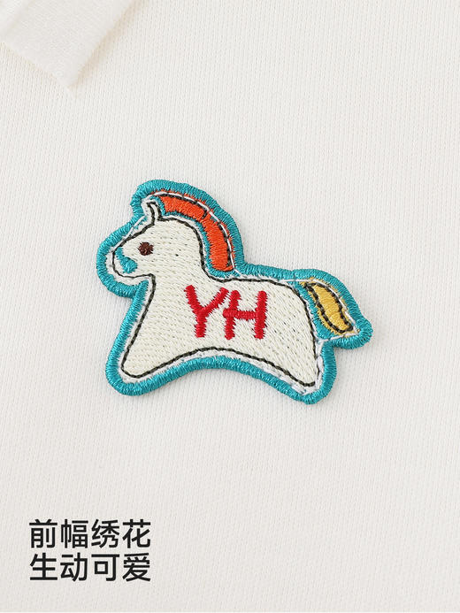 英氏儿童长袖T恤POLO领翻领男童男宝上衣童装衣服YRTAJ1S002A 商品图4