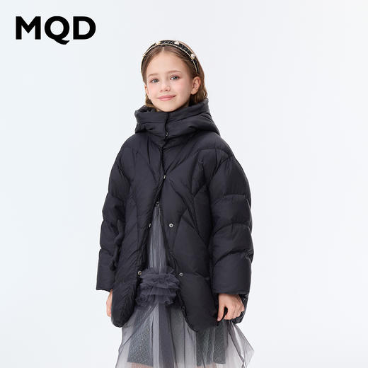【秒1】【MQD】女童冬季保暖轻柔舒适连帽羽绒服 商品图6