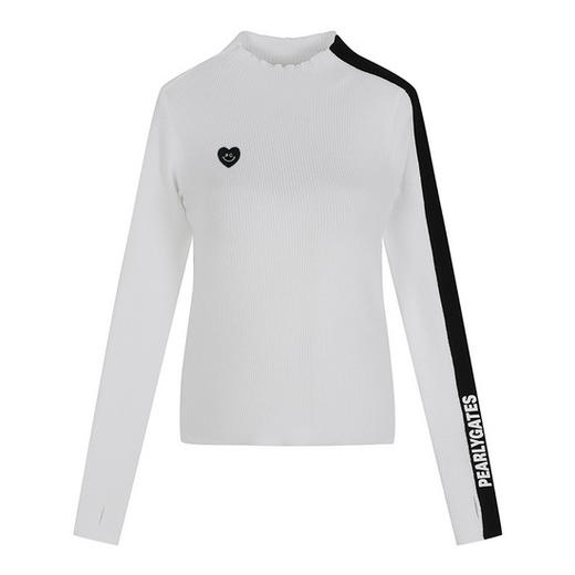 PG家新款秋冬女士半高领撞色针织衫来了！韩版超好穿的撞色针织~W121867-18 商品图0