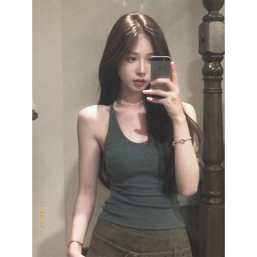 现货  西部少女 复古做旧氛围 甜酷少女感裙裤 商品图3