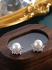 子佩集【柔光月语】银S925珍珠惜王妃耳钉【MLEH023】9mm珠海星五角星2601 商品缩略图5