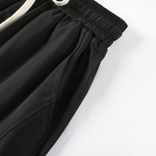 GXG男装25夏季时尚拼接缺口设计户外舒适透气运动百搭休闲短裤K&C 商品图6