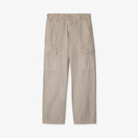 BURBERRY 巴宝莉 男士棉质华达呢工装裤 灰色 8101266 C1761