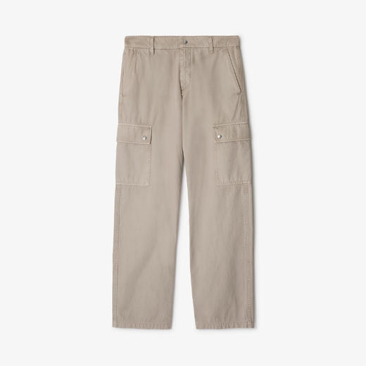 BURBERRY 巴宝莉 男士棉质华达呢工装裤 灰色 8101266 C1761 商品图0