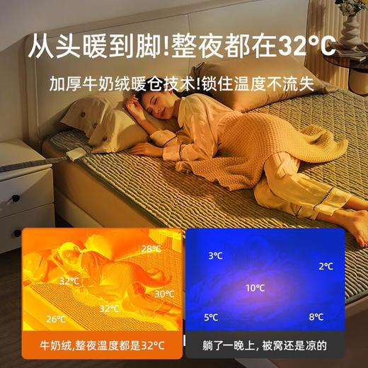志高水暖毯水暖电热毯双人双控水循环智能温控家用水暖毯炕 商品图3