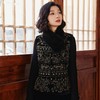 西子/真丝丝绒重工串珠刺绣新中式马甲/MJZH0038 商品缩略图3
