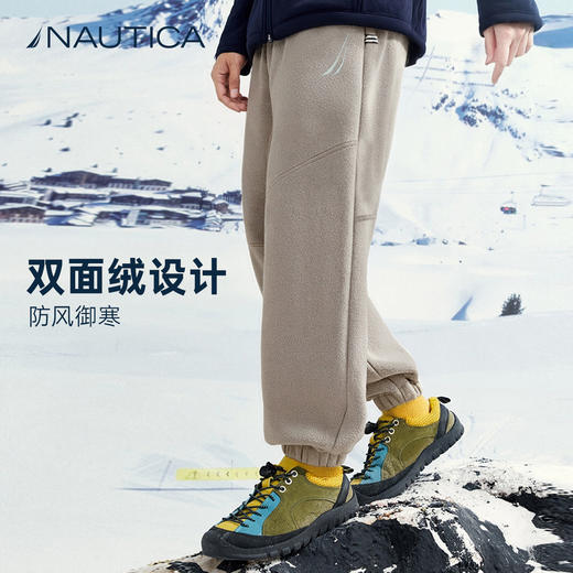 NAUTICA诺帝卡童装 针织加绒长裤 NK240191 商品图1