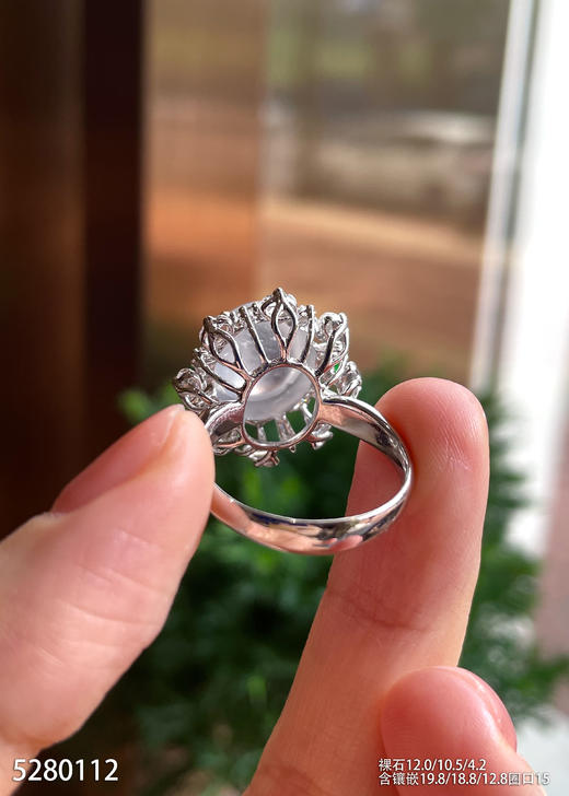5280112，蛋面戒指。具体价格微信咨询 商品图5