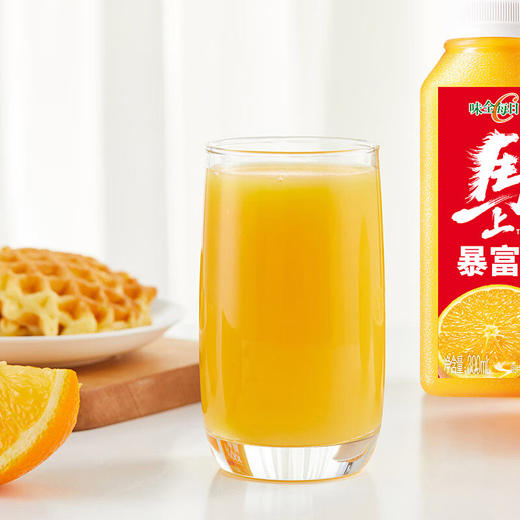 味全每日C低温100%果蔬汁橙汁300ml*12瓶 商品图6
