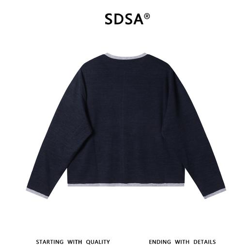 OAS2801SDSA男士秋冬新款痞帅男装韩版撞色拼接针织长袖卫衣拉链开衫百搭 商品图5