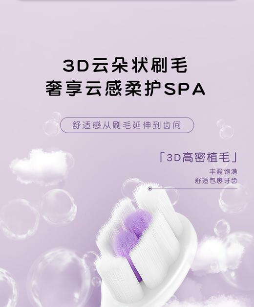 【肖战同款】舒客云朵泡芙牙刷--赠品颜色/口味随机 商品图3