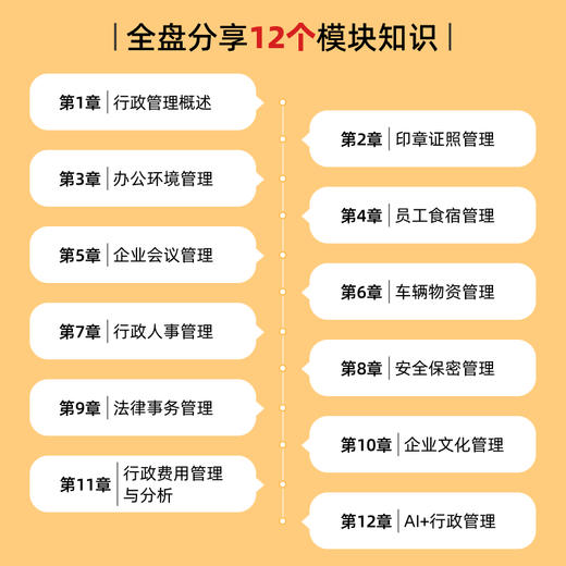 行政管理全能手册：*能人士的AI极简行政管理法 文档写作会议管理沟通协作数据洞察 提升个人价值 人力资源行政书籍 商品图1