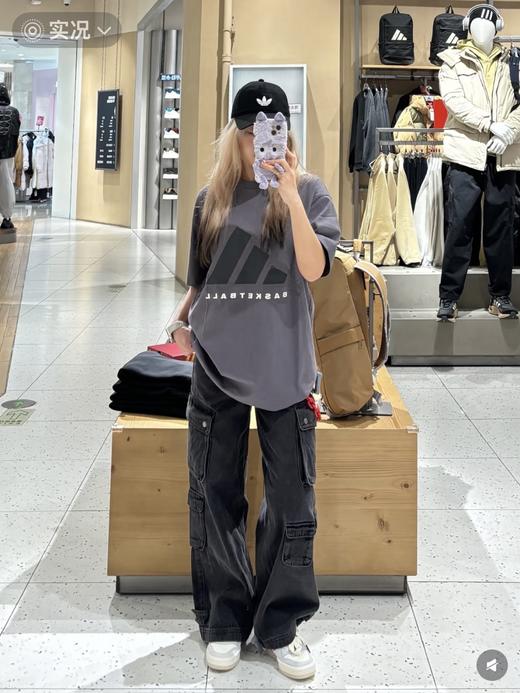 付款减库存！男女同款！三叶草Adidas Basketball系列短袖  篮球短袖 商品图5