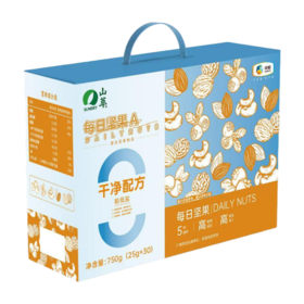 山萃每日坚果A礼盒750g