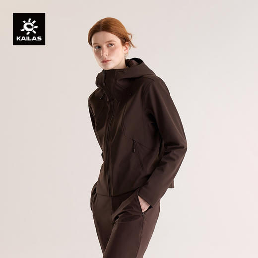 KAILAS凯乐石 女款M8 IC短廓型连帽软壳外套 KG2539205 商品图0