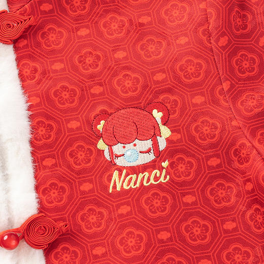 【秒1】【MQD】女童冬季新年喜庆国潮马面裙立领套装 商品图7