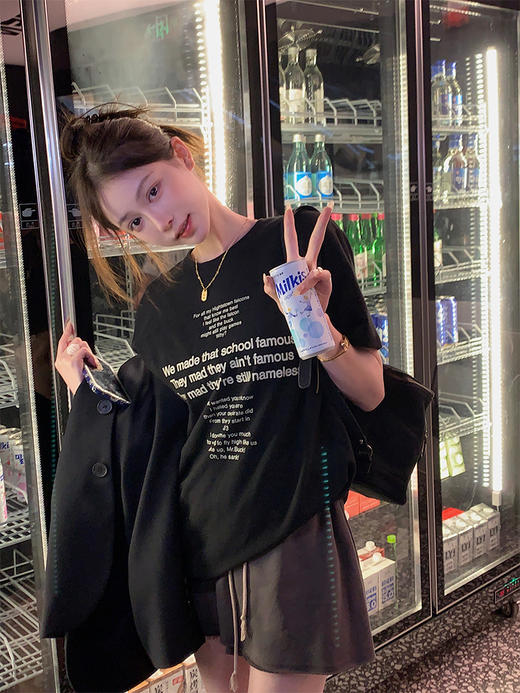 现货 汉南洞欧尼 凸显双腿比例 休闲减龄裙裤 商品图1