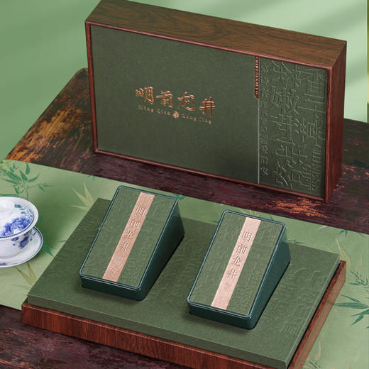 【豆香馥郁古韵清雅❗️精致礼盒装】明前龙井2025新款茶叶礼盒装高级送礼长辈送人送领导带茶叶。jc 商品图1