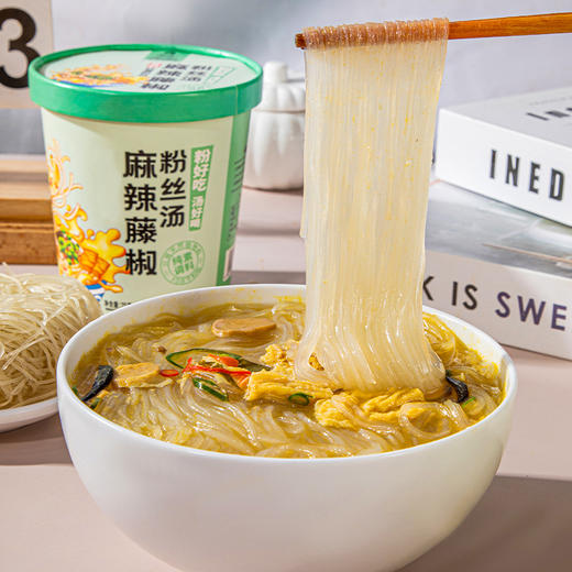 老爸的梦想 粉丝汤 菌菇腐竹、竹盐番茄、麻辣藤椒 75g/桶 红薯杂粮面 80g/桶 商品图2