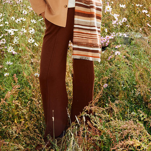 羊绒女式直筒裤 SJF95K636AA 商品图1