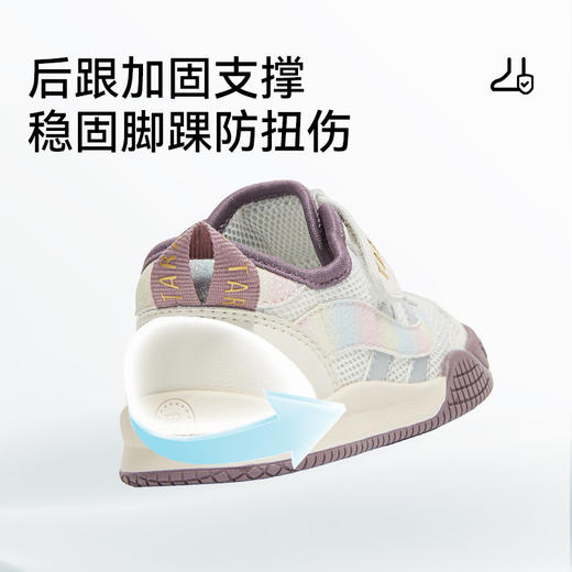 泰兰尼斯212学步鞋男宝宝春季新款童鞋透气机能鞋女童鞋子面包鞋T01T6A8560 商品图3