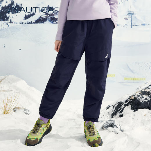 NAUTICA诺帝卡童装 梭织加绒长裤 NK340180 商品图5