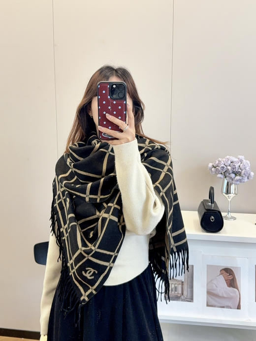 秋冬特惠💰150 香奈儿围巾 秋冬男女同款 商品图3