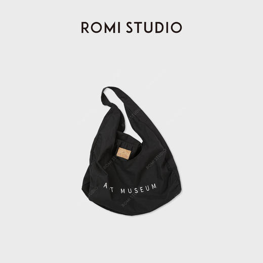 ROMI STUDIO 首饰袋 极简印花帆布洗水大容量托特包 RWDLPY1511 商品图1