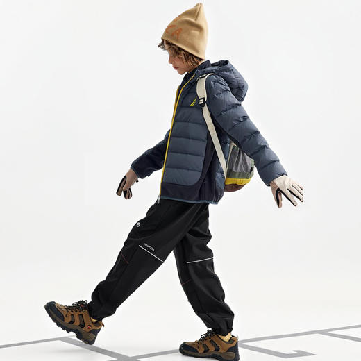 NAUTICA诺帝卡童装 梭织加绒长裤 NK340184 商品图6