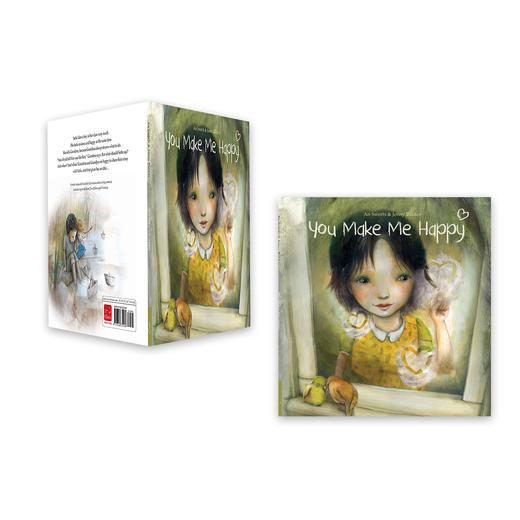 You make me happy 适合5岁+情商开发日常生活温柔英文故事绘本 商品图0