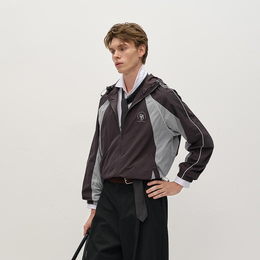商场同款|森马夹克男春季运动风轻量便服2026新款户外微撞色外套 商品图2