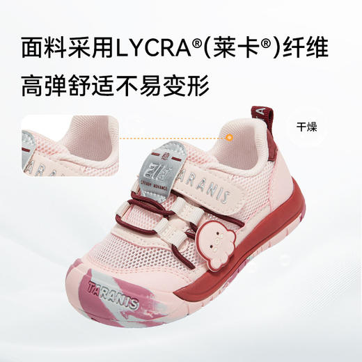 泰兰尼斯童鞋春季新款218学步鞋男宝宝女宝宝防滑鞋子防踢儿童鞋T01T6A8536 商品图2