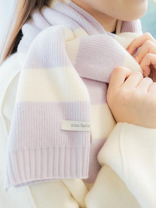 美丽诺羊毛羊绒混纺围巾ACG1SAF069 商品图8