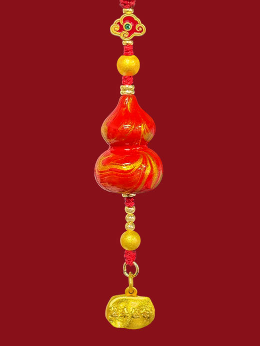 普陀山锦上添福鸿运福禄挂饰-舟 商品图1