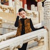 西子/金梅纳岁双面穿桑蚕丝莱赛尔32姆米新中式马甲/MJHJ0430 商品缩略图2