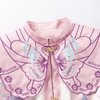 【秒1】【MQD】女童刺绣云肩国风提花精致复古立领棉衣 商品缩略图3