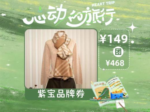 【心动的旅行】紫宝围巾AJH242010 商品图0