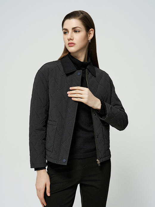 【短款棉服外套】25年秋冬新品女士舒适通勤保暖外套 商品图1