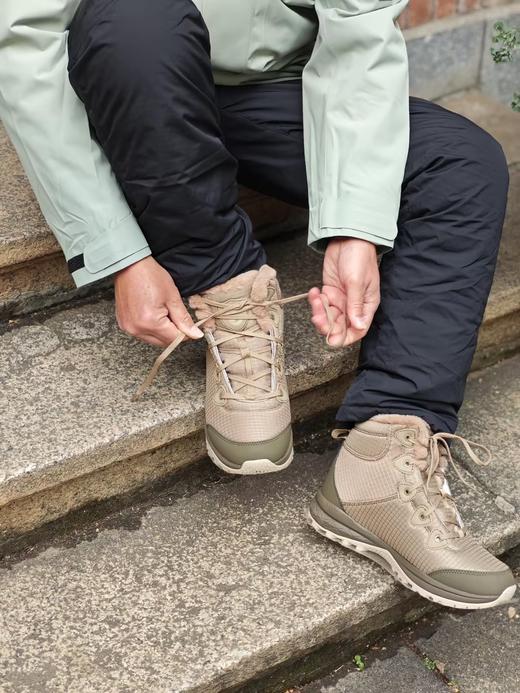 户外特工全防水防滑雪地靴冬季加绒加厚东北哈尔滨极寒防寒棉鞋女S20 商品图5