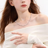三彩2026新款曼塔玫瑰浅粉色珍珠项链法式优雅浪漫极简锁骨链女 商品缩略图1