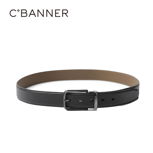 千百度实心锌合金扣 精工铸造金属扣男配饰皮带A25435010 商品图3