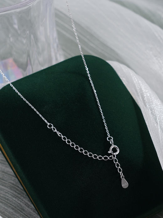 子佩集【蝴蝶微醺】银S925珍珠惜王妃套链【MLTL009】8.5mm珠蝴蝶一字2601 商品图5