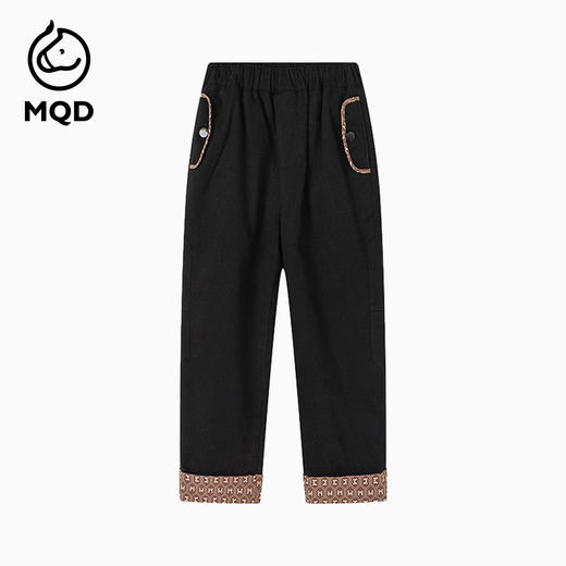 【秒3】【MQD】男童冬季时尚百搭绒感保暖针织长裤 商品图7