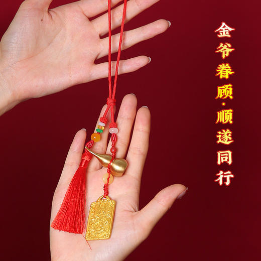 【祈愿吉品】福禄太歲守护令牌挂件 商品图1