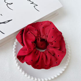 XXHY红色黑波点小蛮腰发圈-纪念日百货门店同款169448572